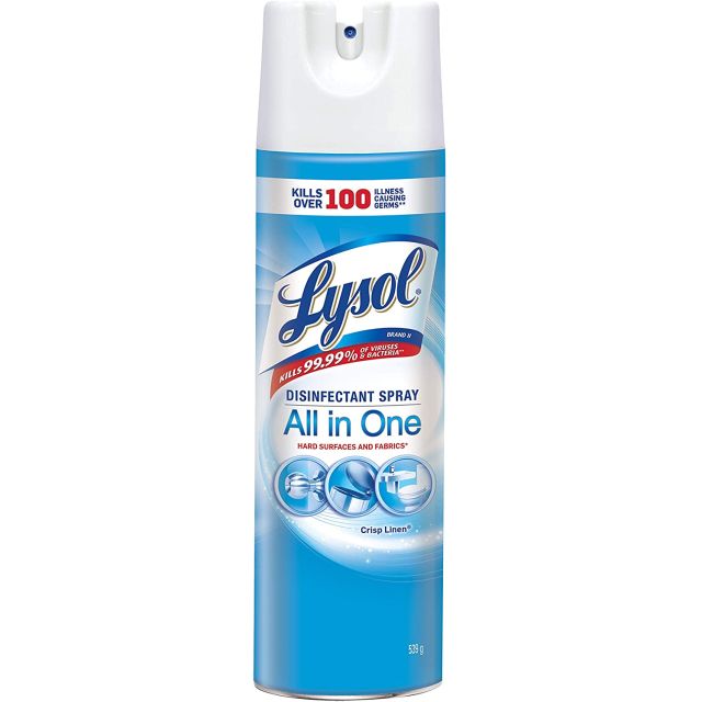 Lysol Disinfectant Spray Crisp Linen, 538g