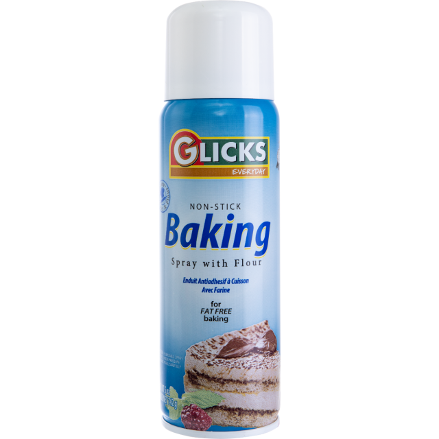 Glicks Baking Spray With Flour 5 Oz
