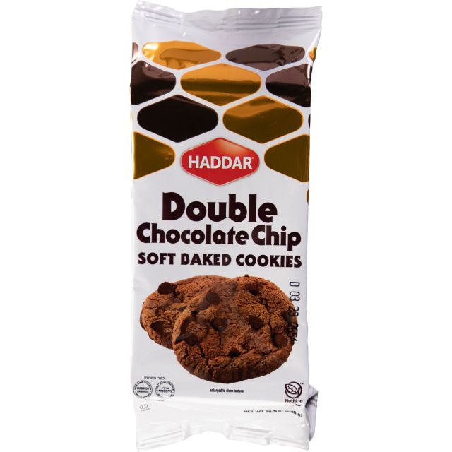 Haddar Soft Double Chocolate Chip Cookies 10.5 Oz