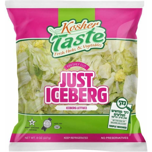 Golden Taste Just Iceberg Iceberg Lettuce 8 OZ