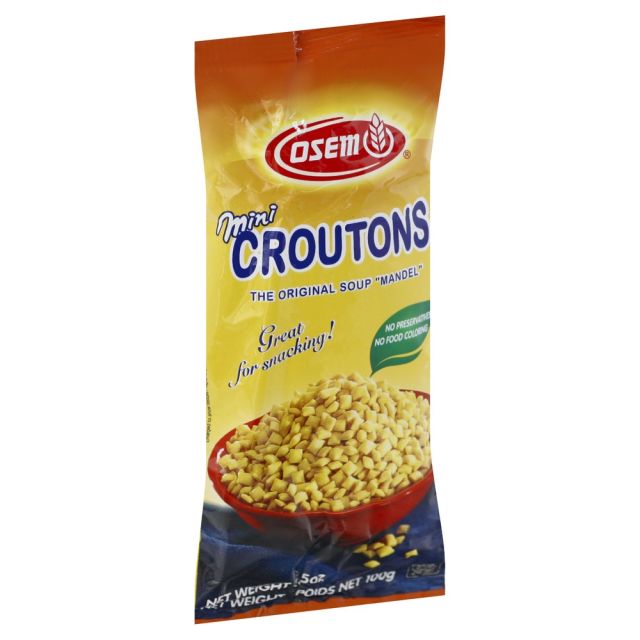 Osem Mini Croutons - Bag 3.5 Oz