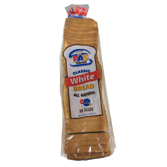Pas Yisroel White Bread 26 Oz (ברכתו המוציא)