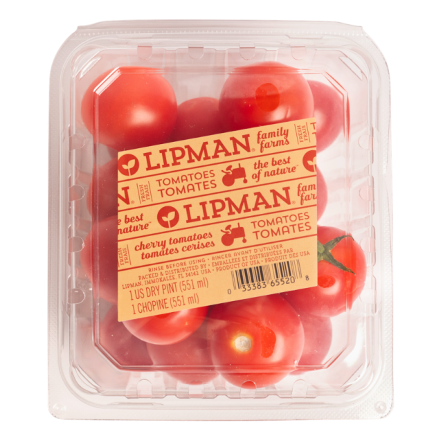 Lipman Cherry Grape Tomatoes 1 dry pint