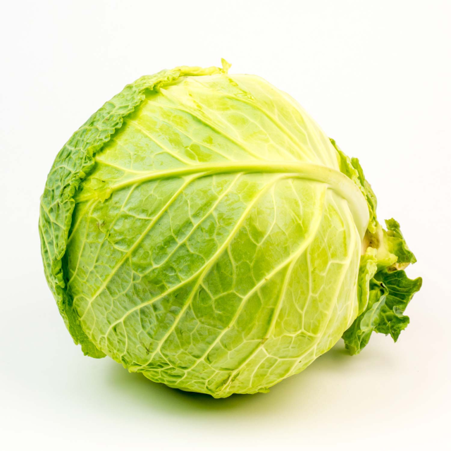 Fresh Savoy Cabbage (Medium) - Price Per Each
