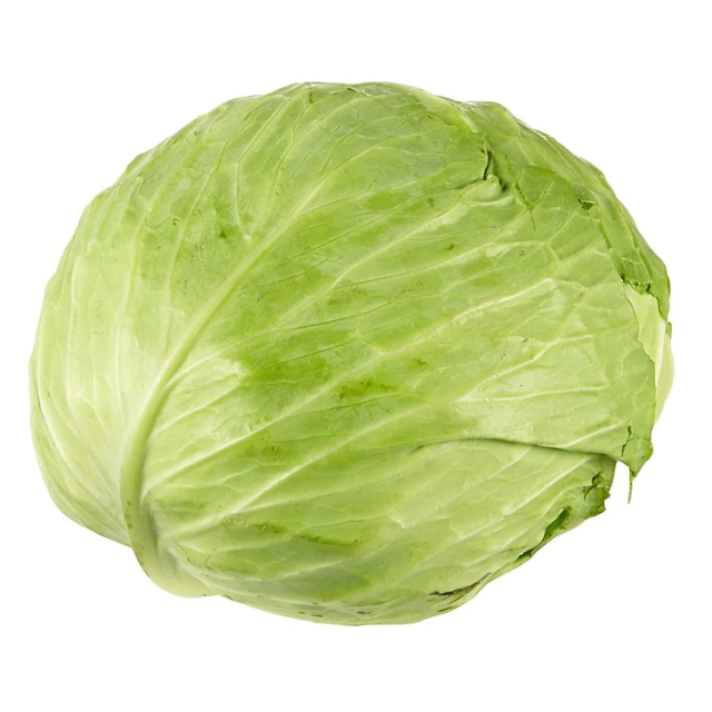 Fresh Flat Cabbage (Large) - Price Per Each