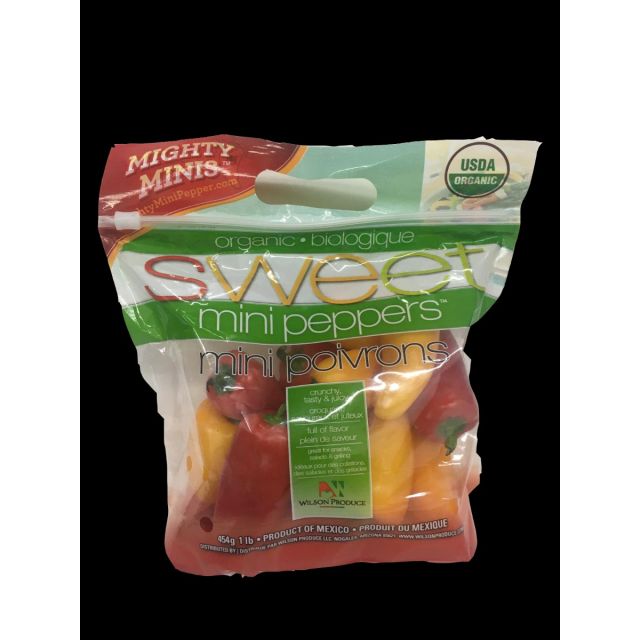 Sweet Mini Peppers 16 Oz