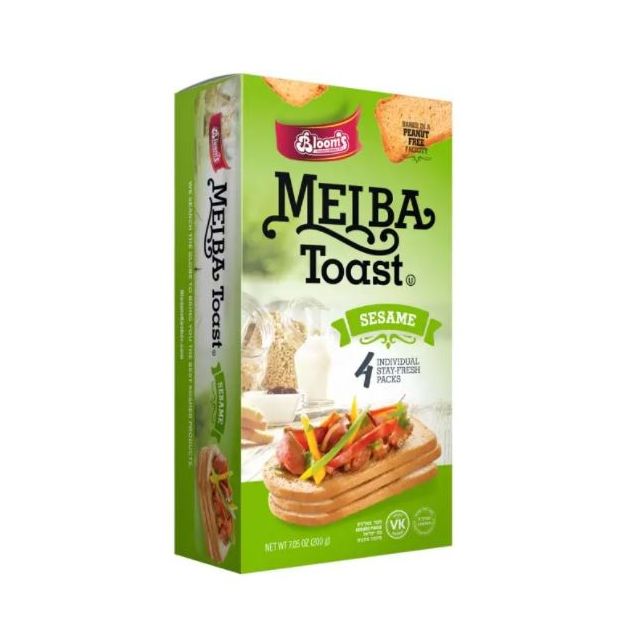 Blooms Melba Toast Sesame 7.05 Oz