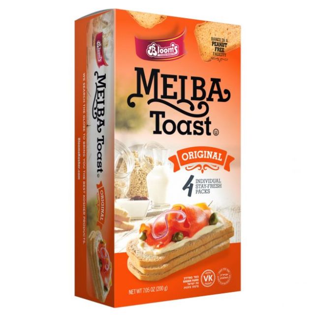Blooms Melba Toast Original 7.14 Oz