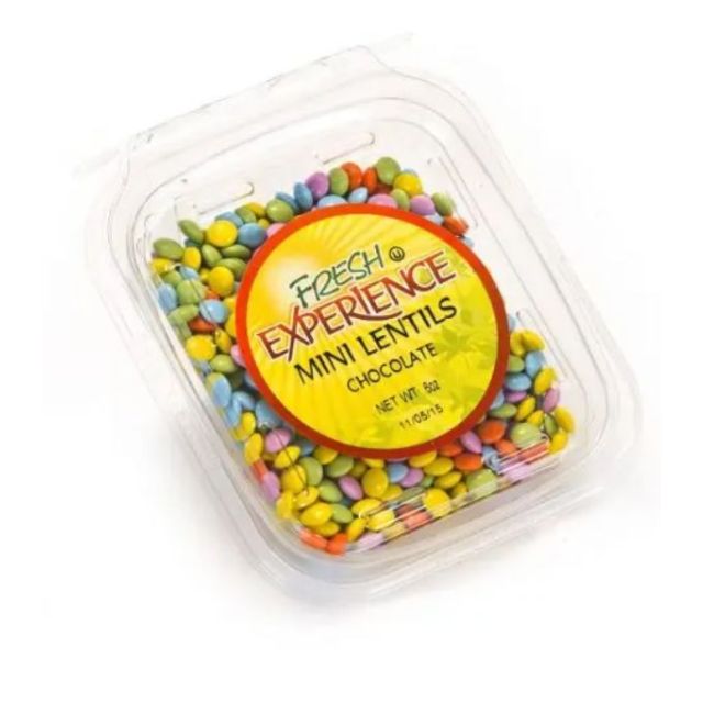 Fresh Experience Mini Chocolate Lentils Container 6 Oz