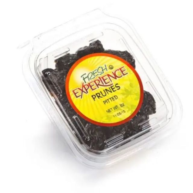 Fresh Experience Prunes Pitted Container 8 Oz