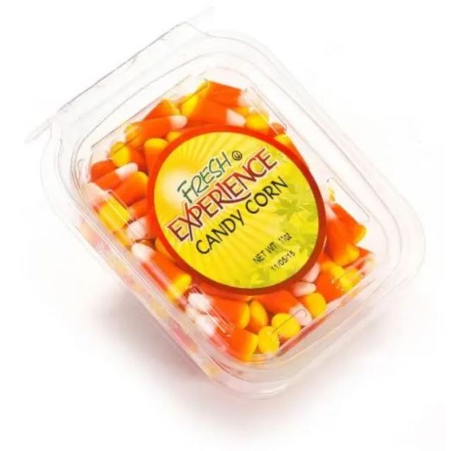 Fresh Experience Candy Corn Container 11 Oz