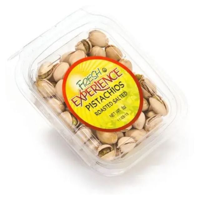Fresh Experience Pistachios Roasted Salted Container 6 Oz
