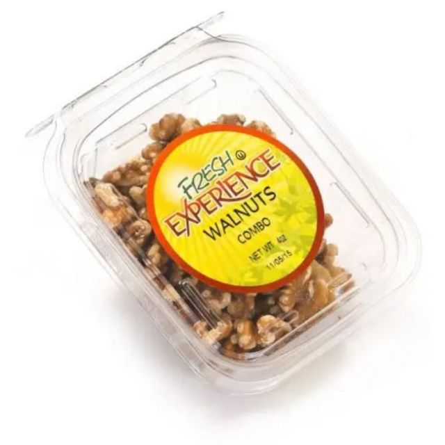 Fresh Experience Walnuts Combo Container 4 Oz