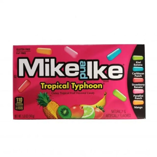 MIke & Ike Tropical Typhoon Fat Free 5 Oz