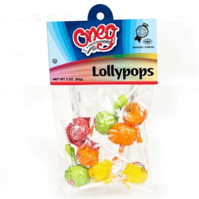 Oneg Lollypops 3 Oz