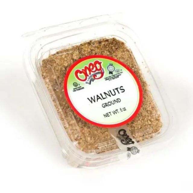 Oneg Ground Walnuts Container 6 Oz