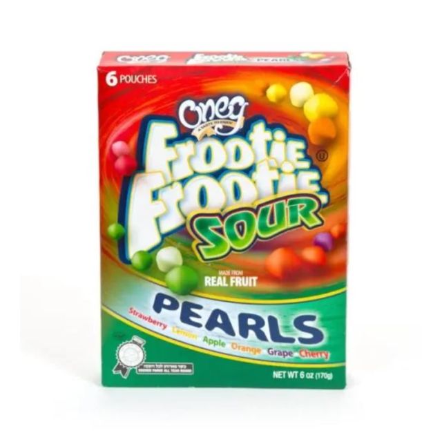 Oneg Frootie Frootie Sour/ Pearls 6 Oz