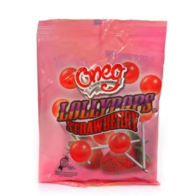 Oneg Lollypops Strawberry 7 Oz