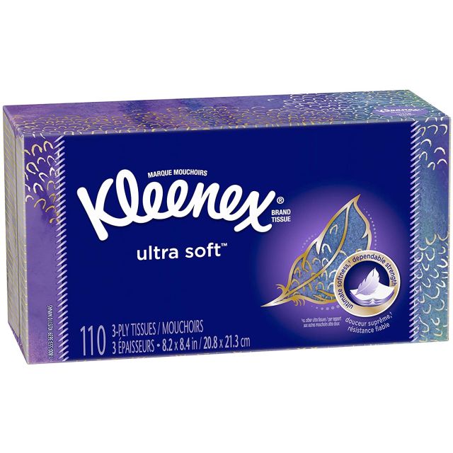 Kleenex Ultra Soft Facial Tissues 110 Tissues