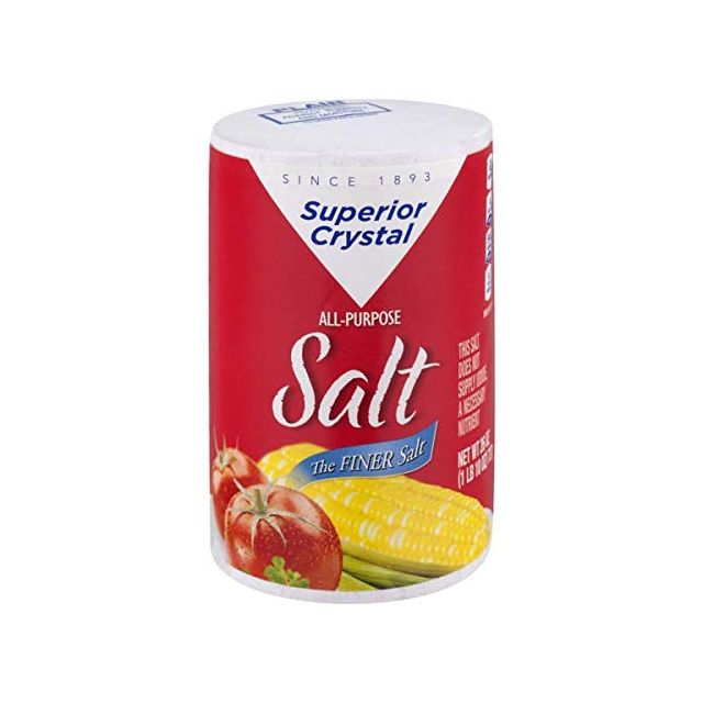 Superior Table Salt Iodized 26 Oz 1 Lb