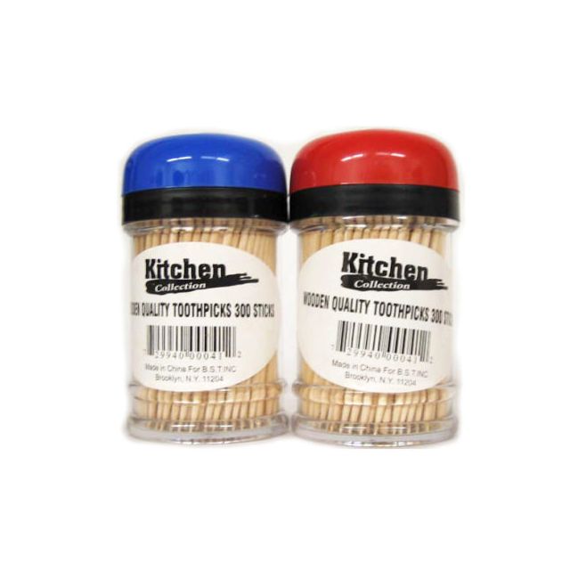 Kitchen Collection Toothpicks in Bottle 300 sticks
