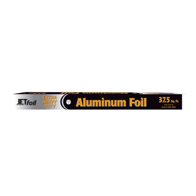 Jet Foil 18″ x 25 Ft. Aluminum Foil Roll  Extra Heavy Duty