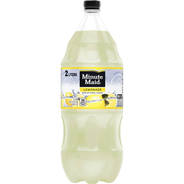 Minute Maid Lemonade Made w/ Real Lemons,  2 Liter