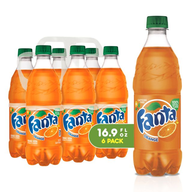 Fanta Orange 0.5 Liter 6 Pack