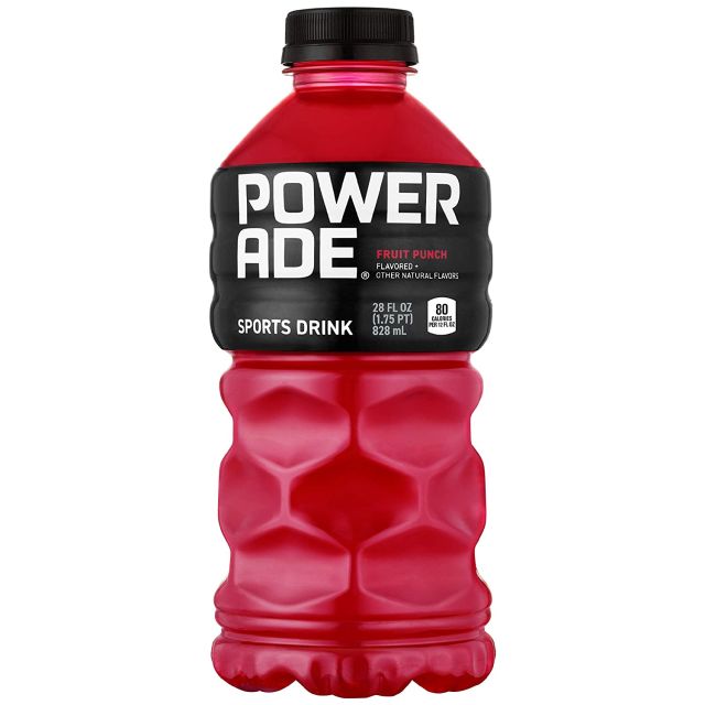 Powerade Fruit Punch Sports Drink, 28 Fl oz 828 ml