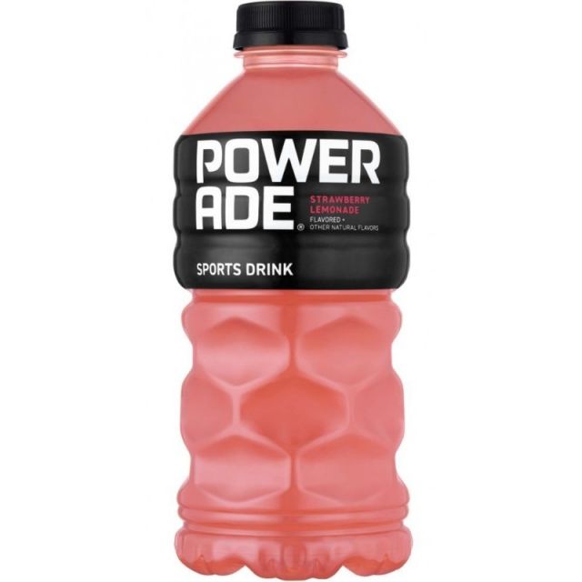 Powerade Strawberry Lemonade Sports Drink, 28 Fl oz 828 ml