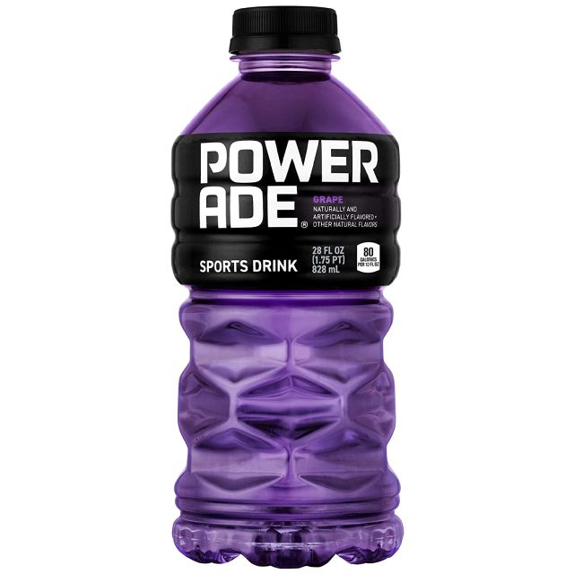 Powerade Grape Sports Drink, 28 Fl oz 828 ml