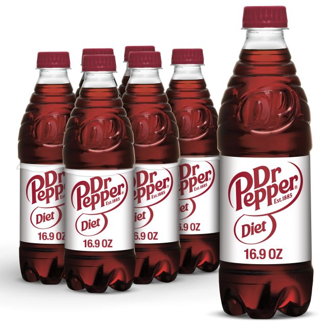 Dr Pepper Diet 0.5 Liter 6 Pack