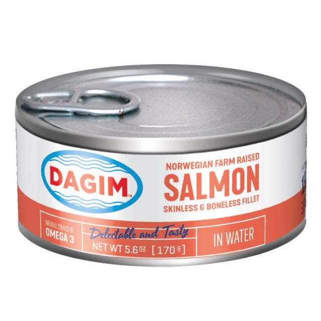 Dagim Norwegian Farm Raised Salmon  in Water 5.6 Oz
