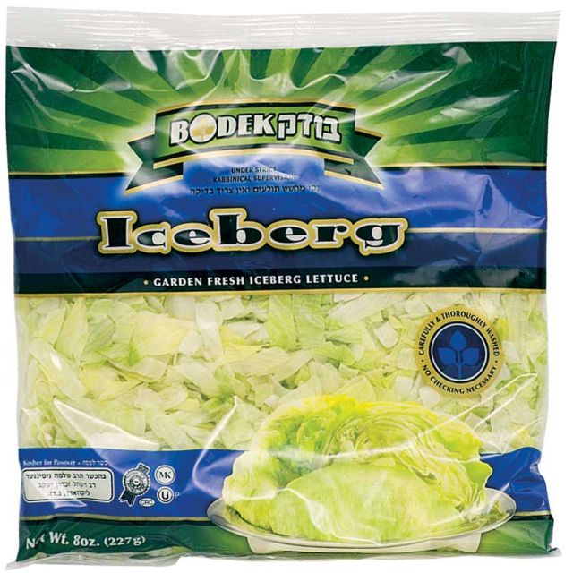 Bodek Iceberg Lettuce 8 Oz