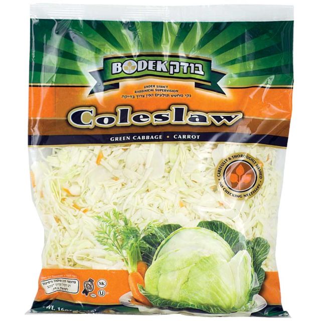 Bodek Cole Slaw Green Cabbage, Carrot 5 LB