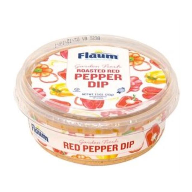 Flaum Roasted Red Pepper Dip 7.5 Oz