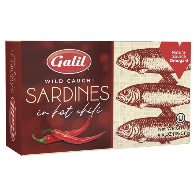 Galil Sardines In Hot Chili Sauce 4.4 Oz