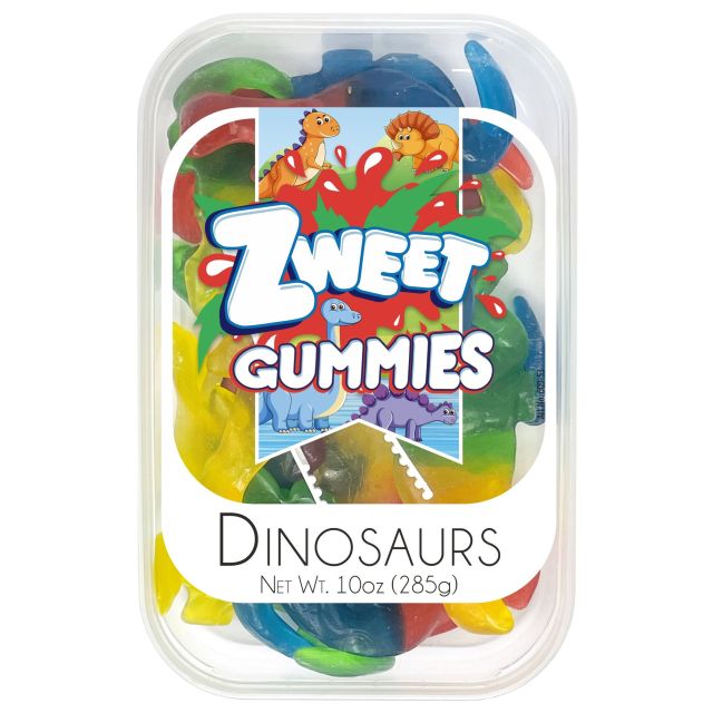Zweet Gummy Dinosaurs 10 Oz