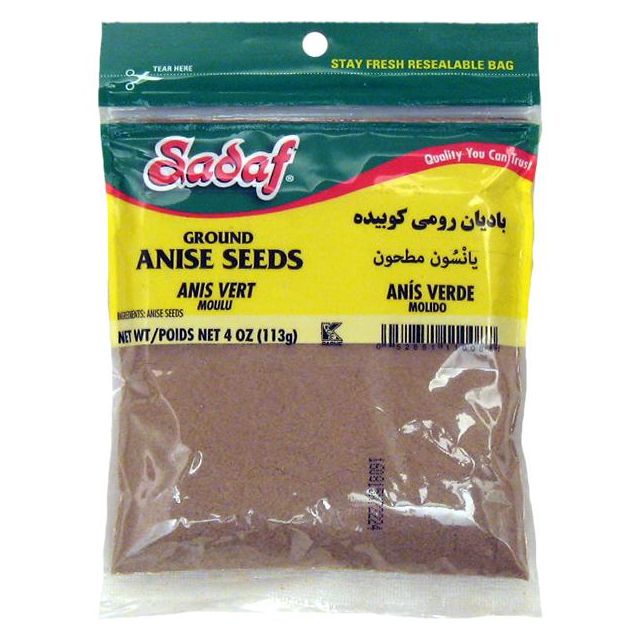 Sadaf Anise Seeds Ground 4 Oz