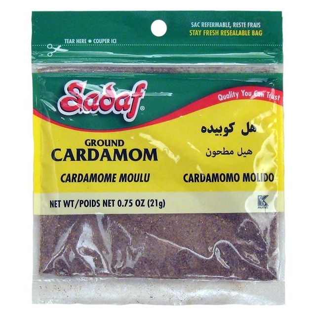 Sadaf Cardamom Ground 0.75 Oz
