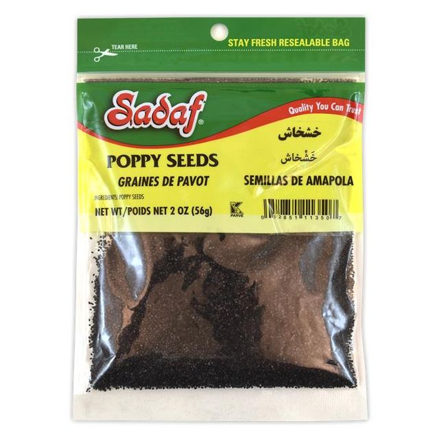 Sadaf Poppy Seeds 2 Oz