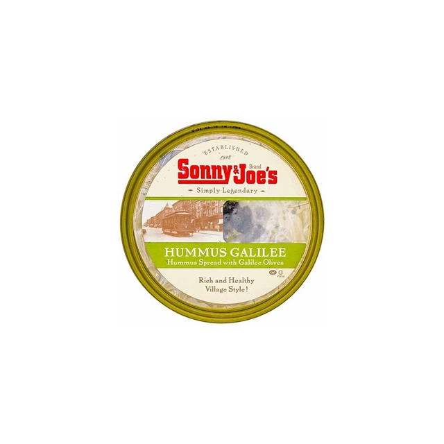 Sonny & Joe's  Hummus Galilee (with galilee olives) 16 Oz