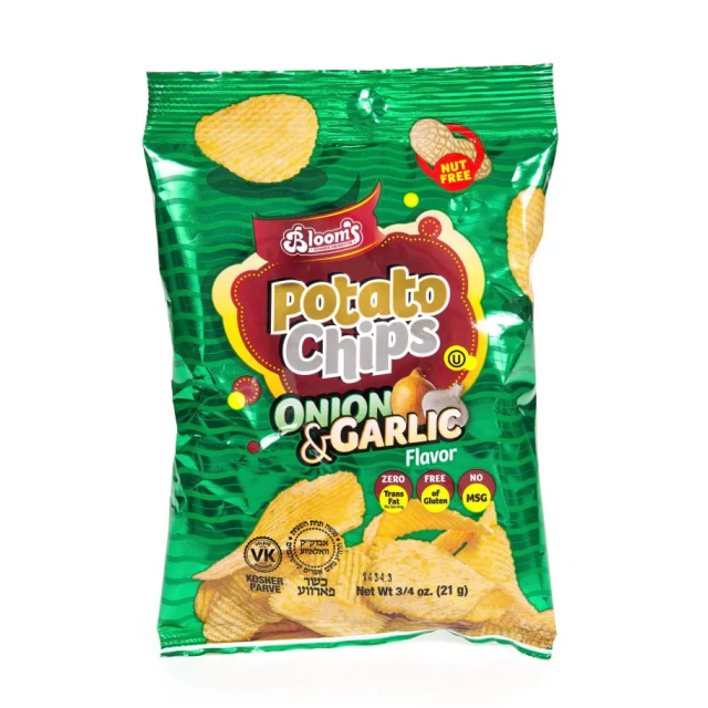 Blooms Potato Chips Spiced Onion 0.75 Oz
