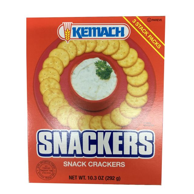 Kemach Snackers Snack Crackers 10.3 Oz