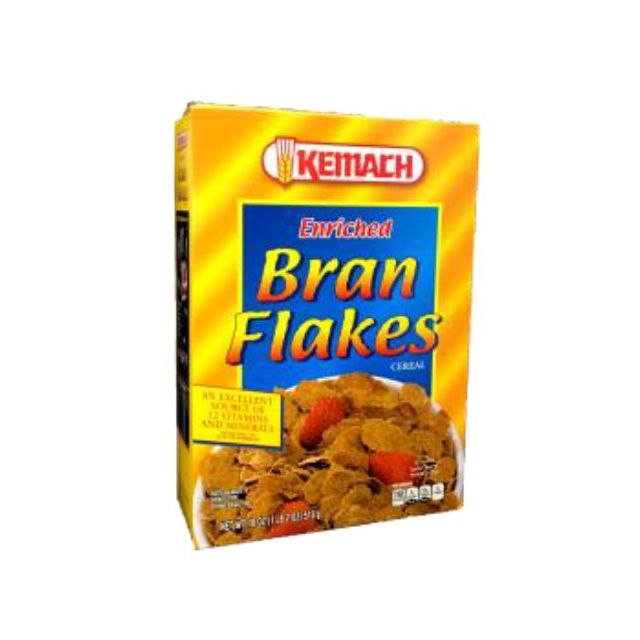 Kemach Enriched Bran Flakes Cereal 18 Oz