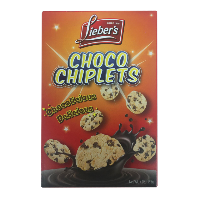Liebers Chocolate Chiplets 7 Oz