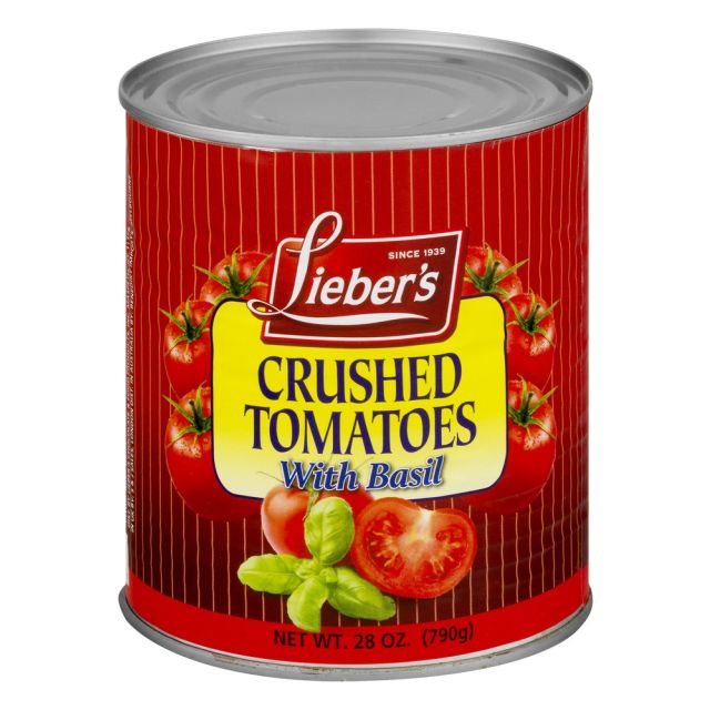 Liebers Crushed Tomatoes With Basil 28 Oz