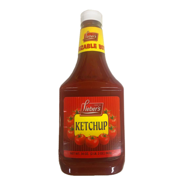 Liebers Ketchup 34 Oz