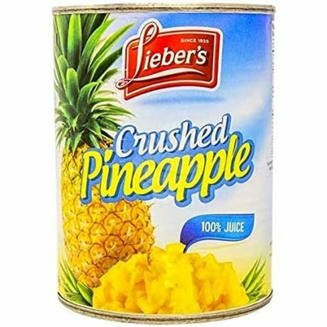 Liebers Crushed Pineapple 20 Oz