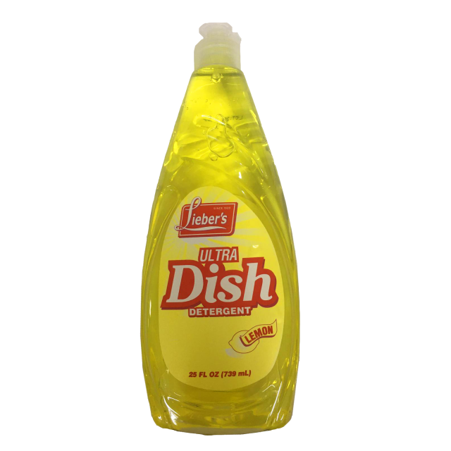 Liebers Lemon Ultra Dish Detergent 25 Oz